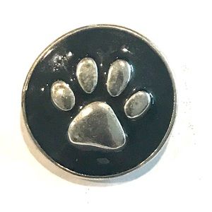 Snap button 20mm Gingersnaps pet cat dog paw ASN20